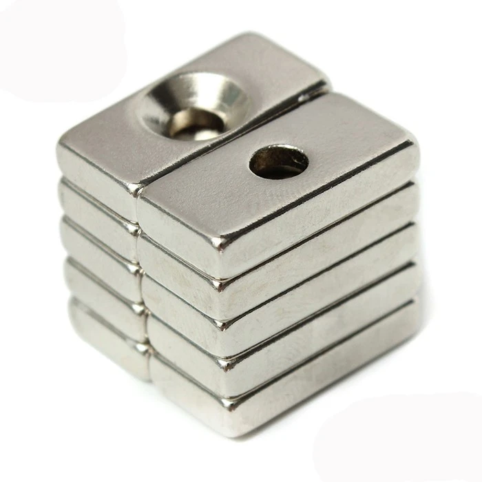 Through Hole Countersunk Magnet For Machinery & Sensor